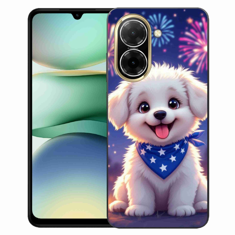 Gélový kryt mmCase na Xiaomi Redmi A5 (173.45x79.35x8.45mm) - slávnostné šteňa