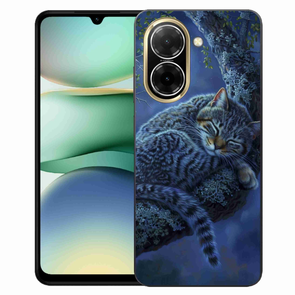 Gélový kryt mmCase na Xiaomi Redmi A5 (173.45x79.35x8.45mm) - spiaca mačka