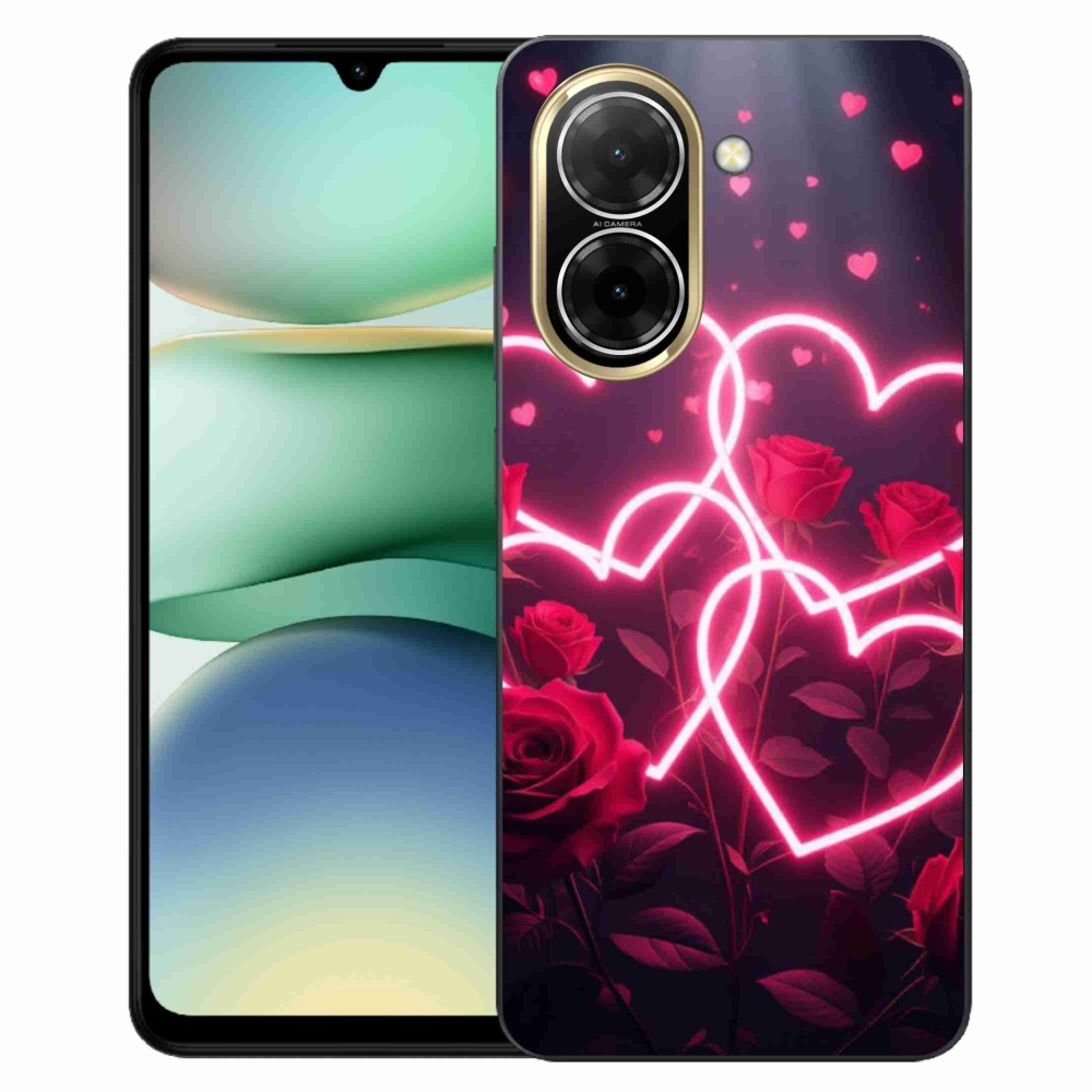 Gélový kryt mmCase na Xiaomi Redmi A5 (173.45x79.35x8.45mm) - srdce lásky