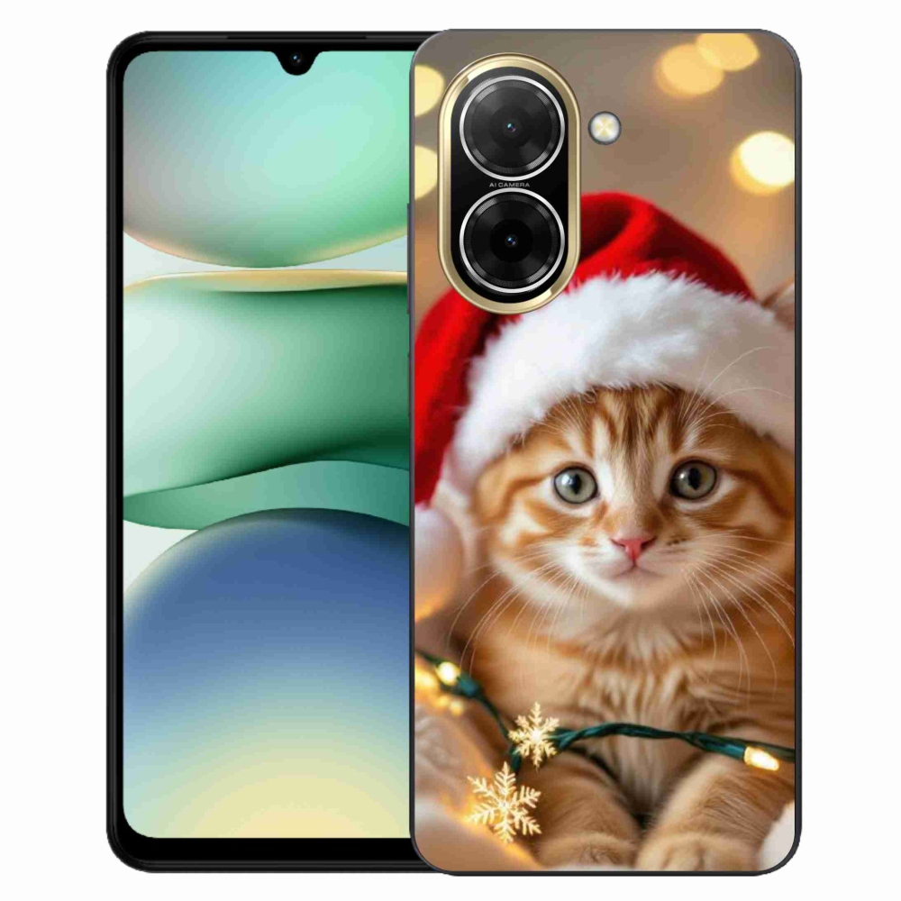 Gélový kryt mmCase na Xiaomi Redmi A5 (173.45x79.35x8.45mm) - vianočné mačiatko