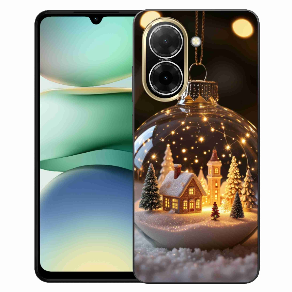 Gélový kryt mmCase na Xiaomi Redmi A5 (173.45x79.35x8.45mm) - vianočné gule 3