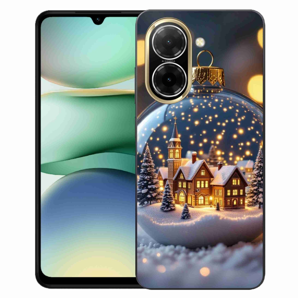 Gélový kryt mmCase na Xiaomi Redmi A5 (173.45x79.35x8.45mm) - vianočné gule 4