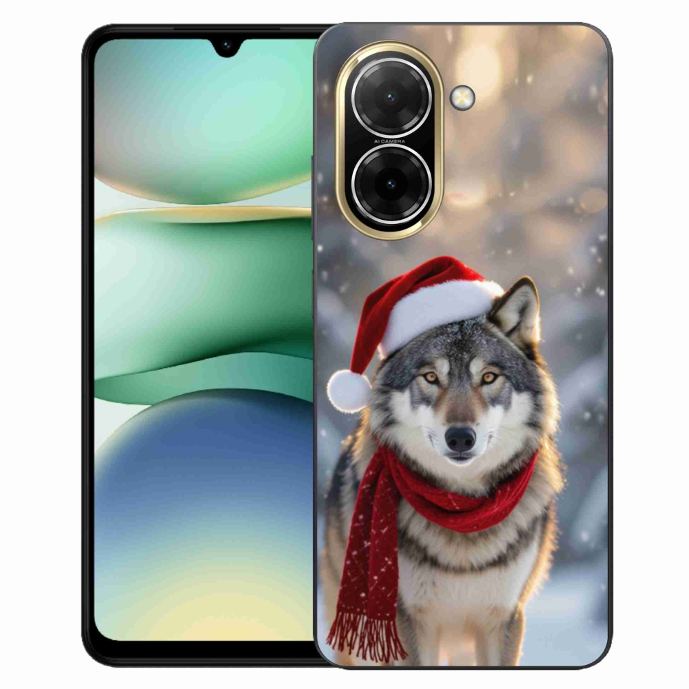 Gélový kryt mmCase na Xiaomi Redmi A5 (173.45x79.35x8.45mm) - vianočný vlk