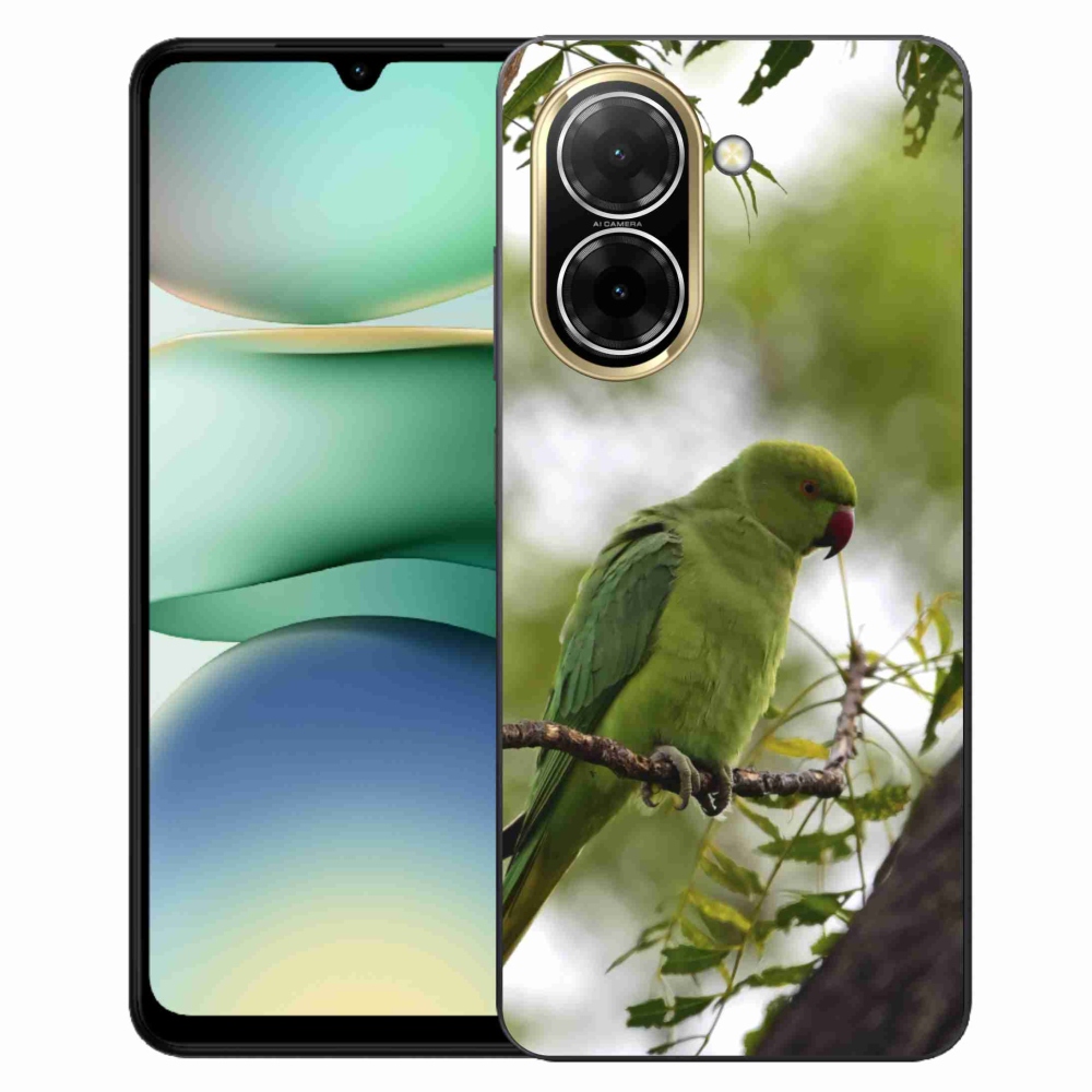 Gélový kryt mmCase na Xiaomi Redmi A5 (173.45x79.35x8.45mm) - zelený papagáj