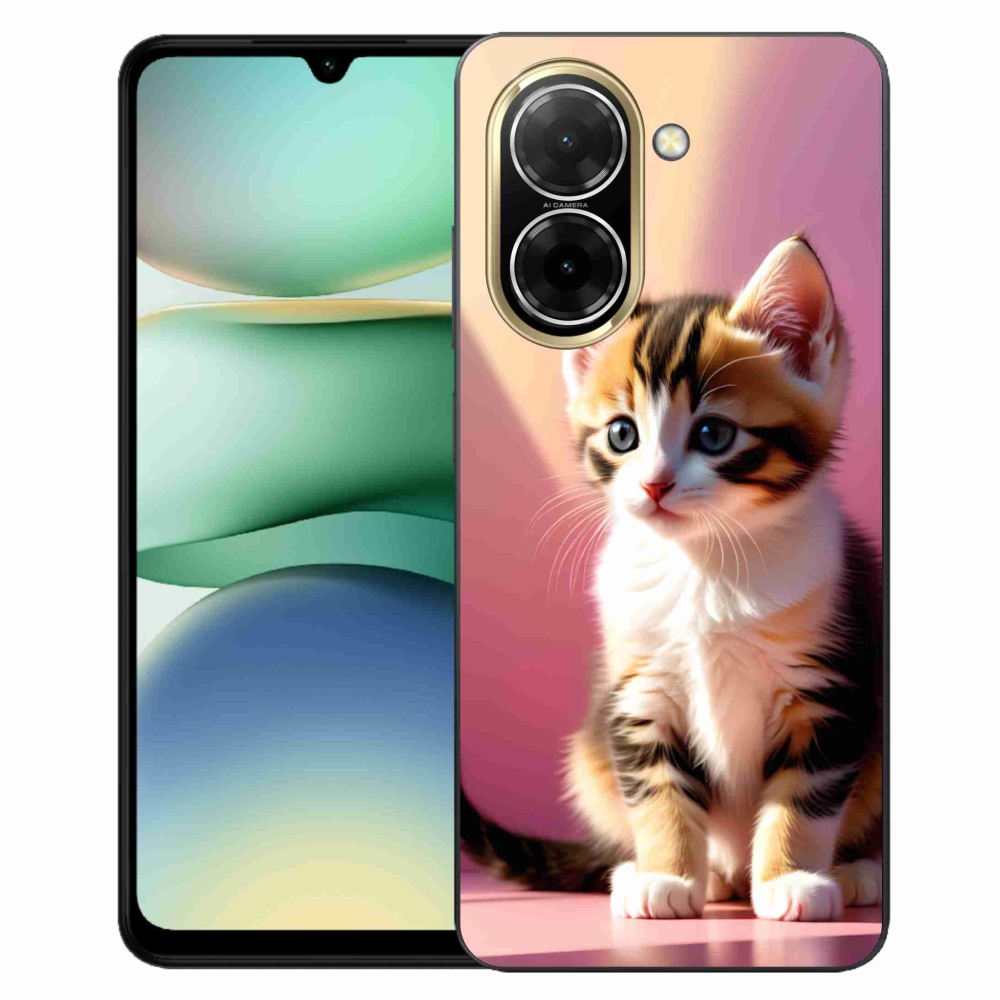 Gélový kryt mmCase na Xiaomi Redmi A5 (173.45x79.35x8.45mm) - zvedavé mačiatko 2