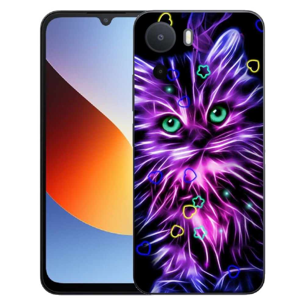Gélový kryt mmCase na Xiaomi Redmi A7 Pro - abstraktná mačka