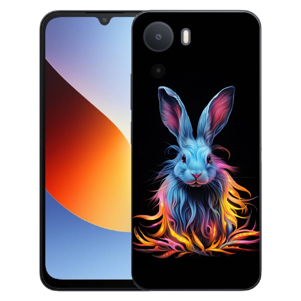 Gélový kryt mmCase na Xiaomi Redmi A7 Pro - abstraktný zajac