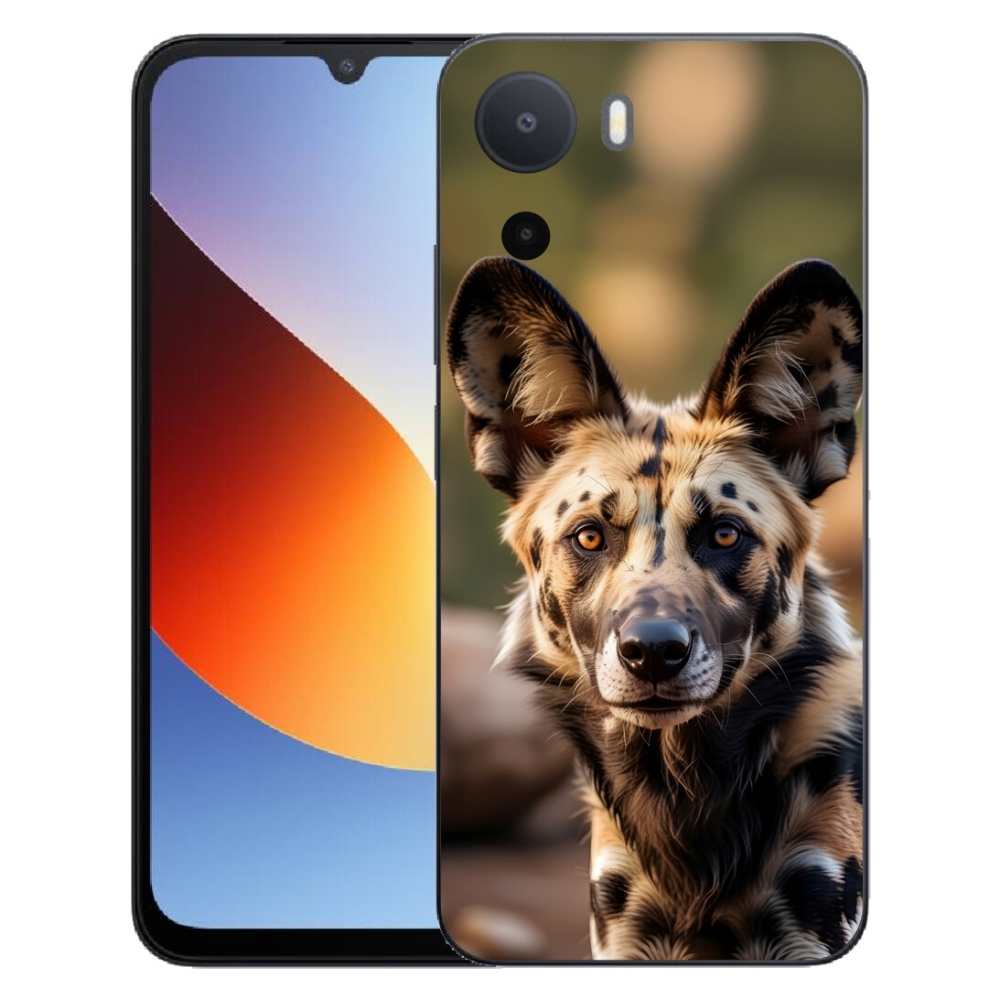 Gélový kryt mmCase na Xiaomi Redmi A7 Pro - africký divoký pes