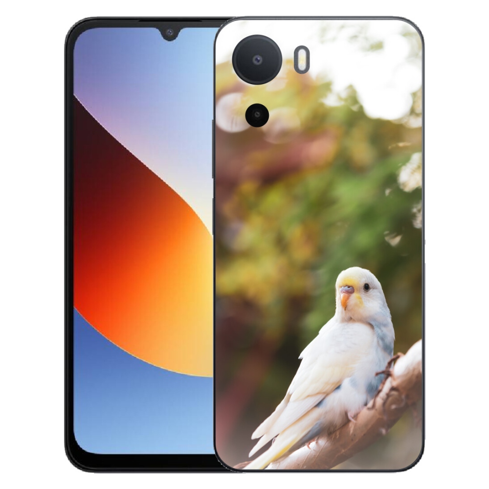 Gélový kryt mmCase na Xiaomi Redmi A7 Pro - andulka biela