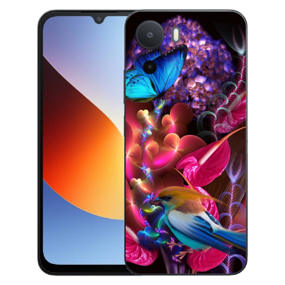 Gélový kryt mmCase na Xiaomi Redmi A7 Pro - farebné kvety