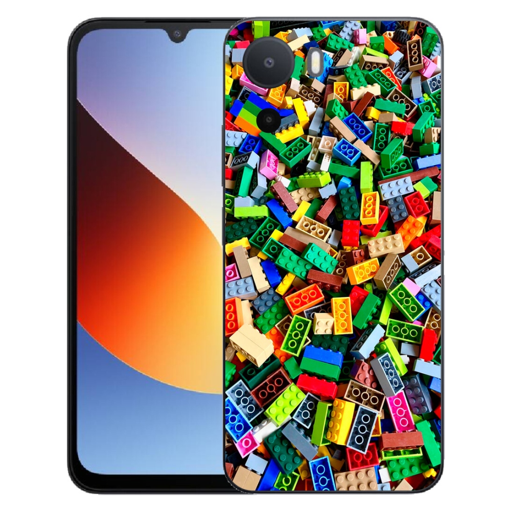 Gélový kryt mmCase na Xiaomi Redmi A7 Pro - farebné stavebné kocky