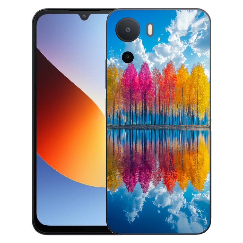 Gélový kryt mmCase na Xiaomi Redmi A7 Pro - farebné stromy