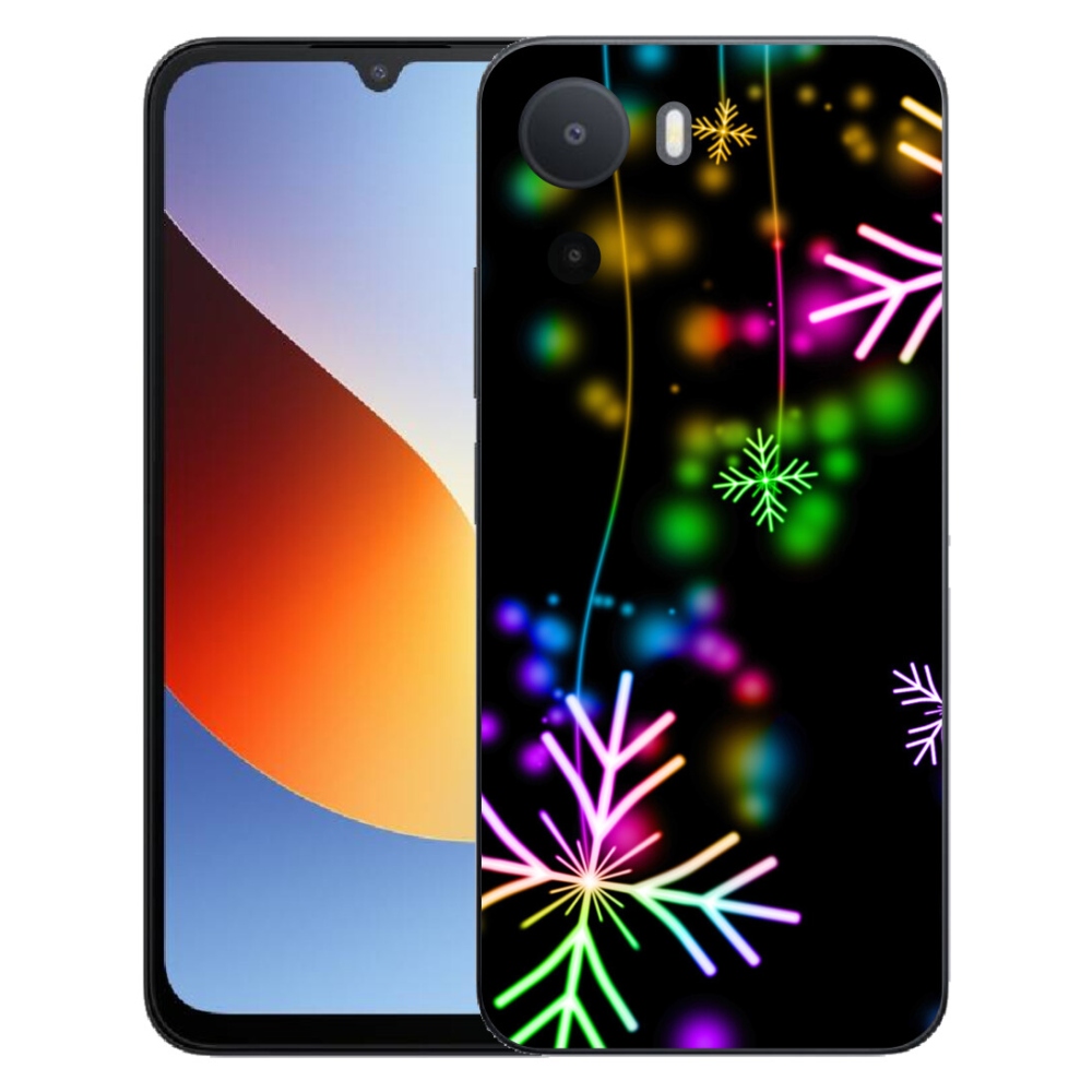 Gélový kryt mmCase na Xiaomi Redmi A7 Pro - farebné vločky