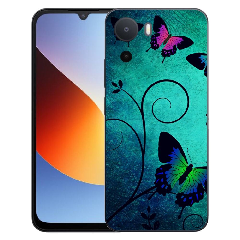 Gélový kryt mmCase na Xiaomi Redmi A7 Pro - farební motýle