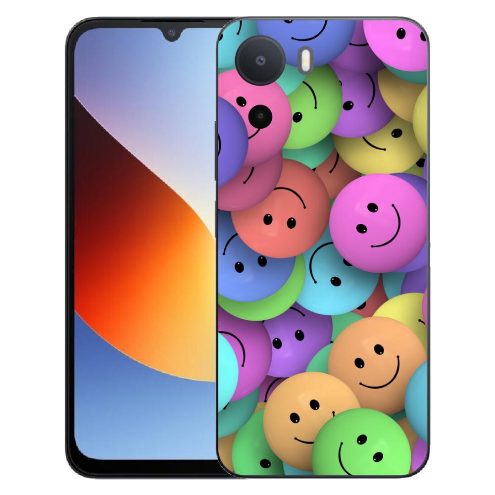 Gélový kryt mmCase na Xiaomi Redmi A7 Pro - farební smajlíci