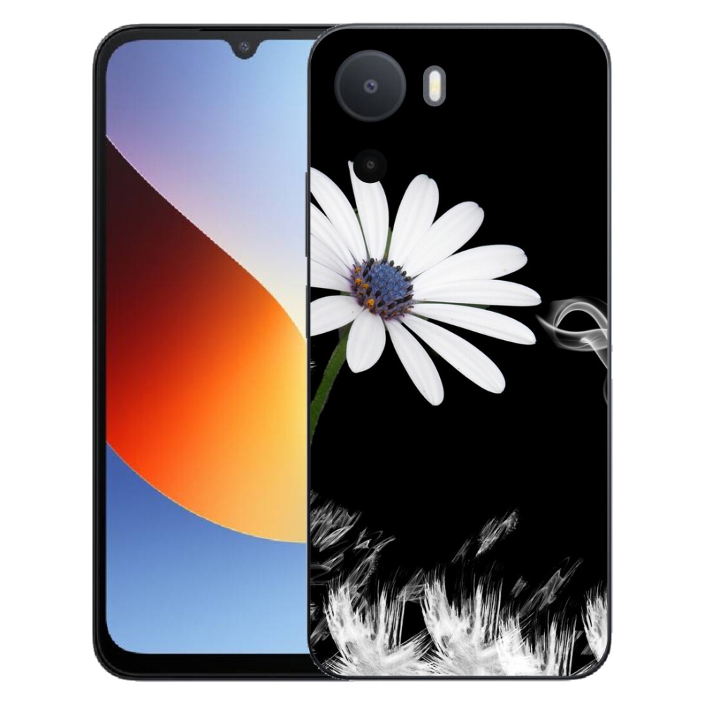 Gélový kryt mmCase na Xiaomi Redmi A7 Pro - biela kvetina