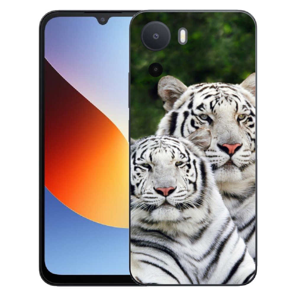 Gélový kryt mmCase na Xiaomi Redmi A7 Pro - bieli tigre