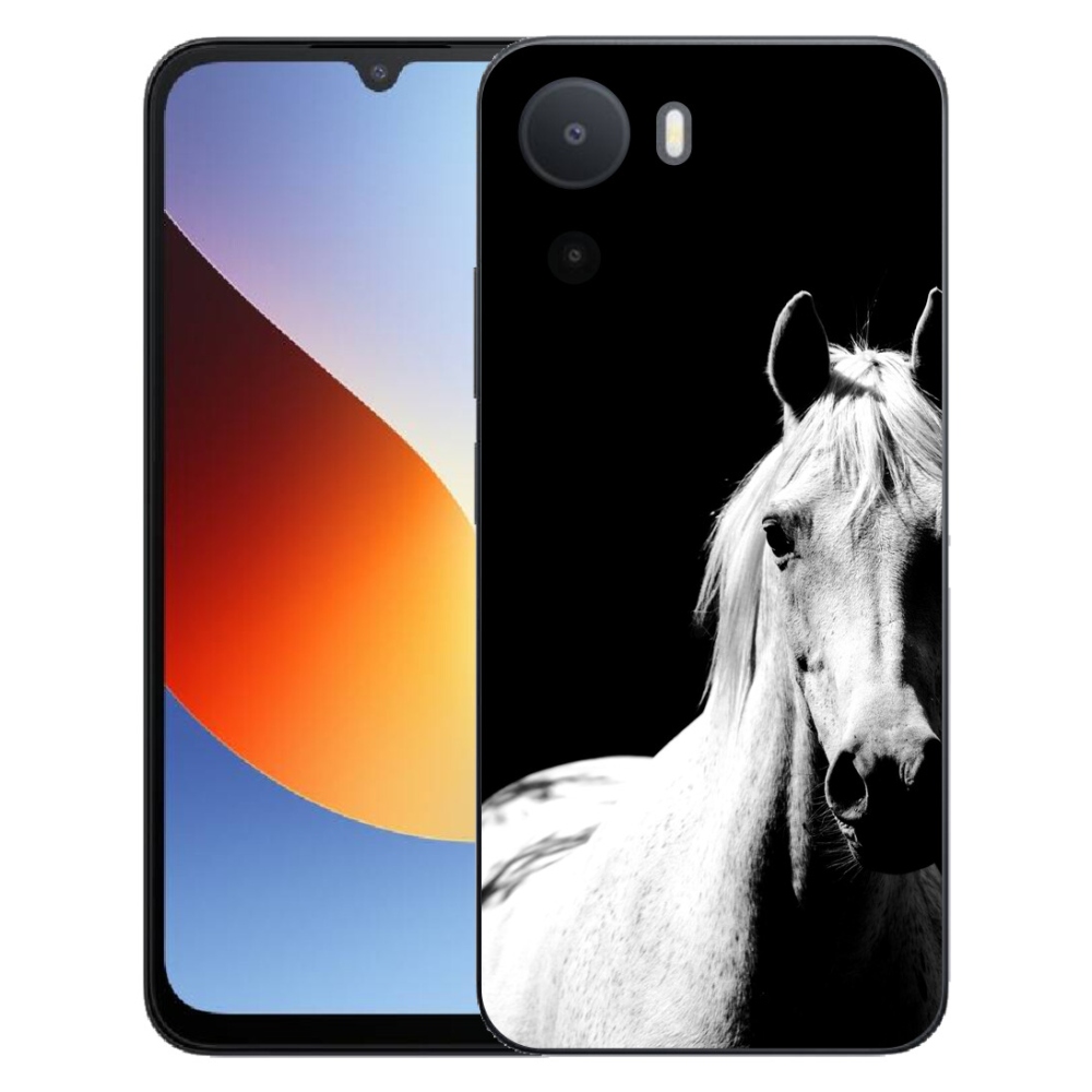 Gélový kryt mmCase na Xiaomi Redmi A7 Pro - biely kôň 5