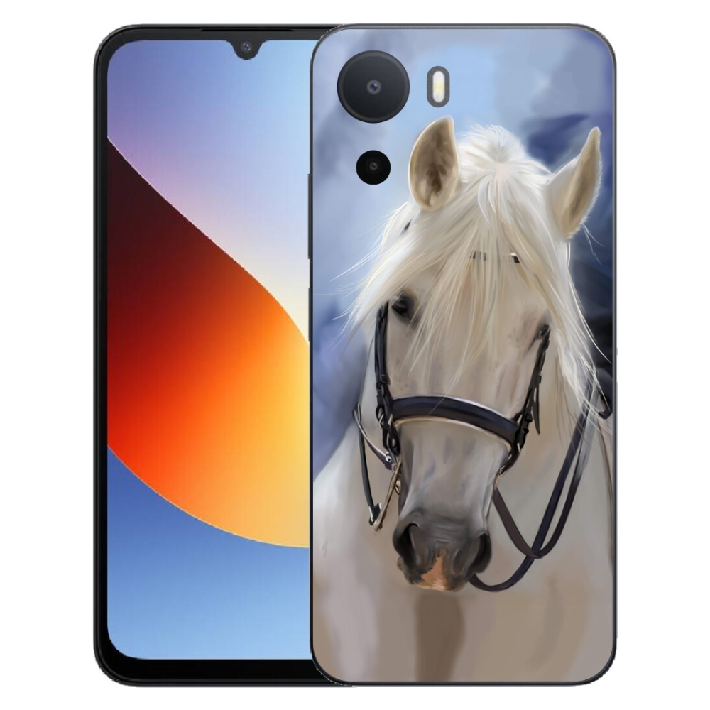 Gélový kryt mmCase na Xiaomi Redmi A7 Pro - biely kôň