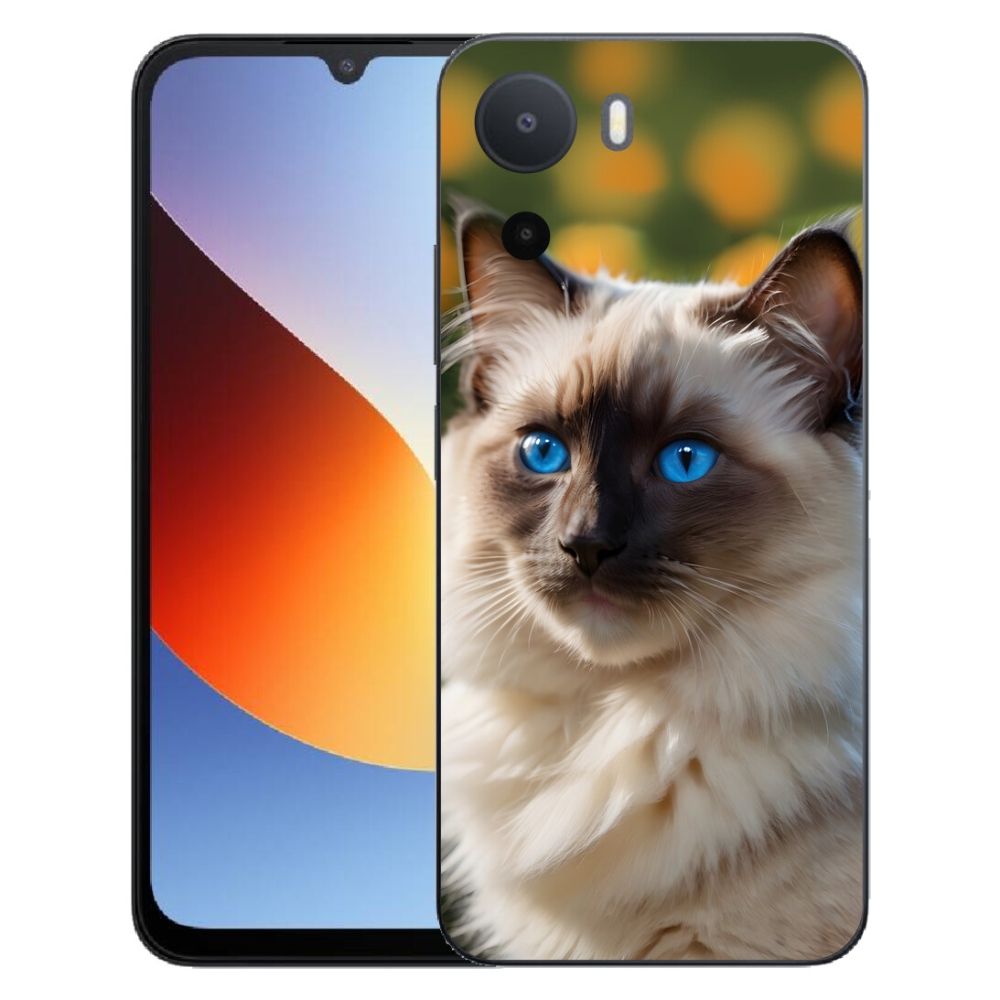 Gélový kryt mmCase na Xiaomi Redmi A7 Pro - biely ragdoll
