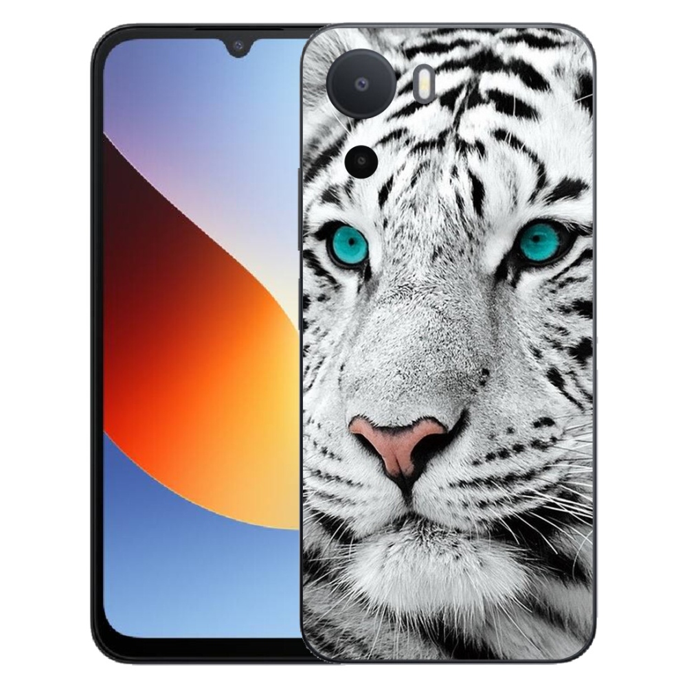 Gélový kryt mmCase na Xiaomi Redmi A7 Pro - biely tiger