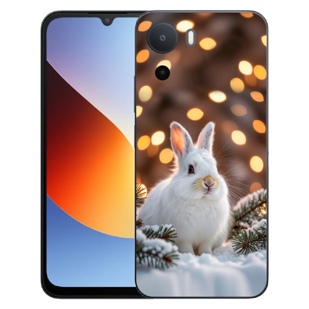 Gélový kryt mmCase na Xiaomi Redmi A7 Pro - biely zajac