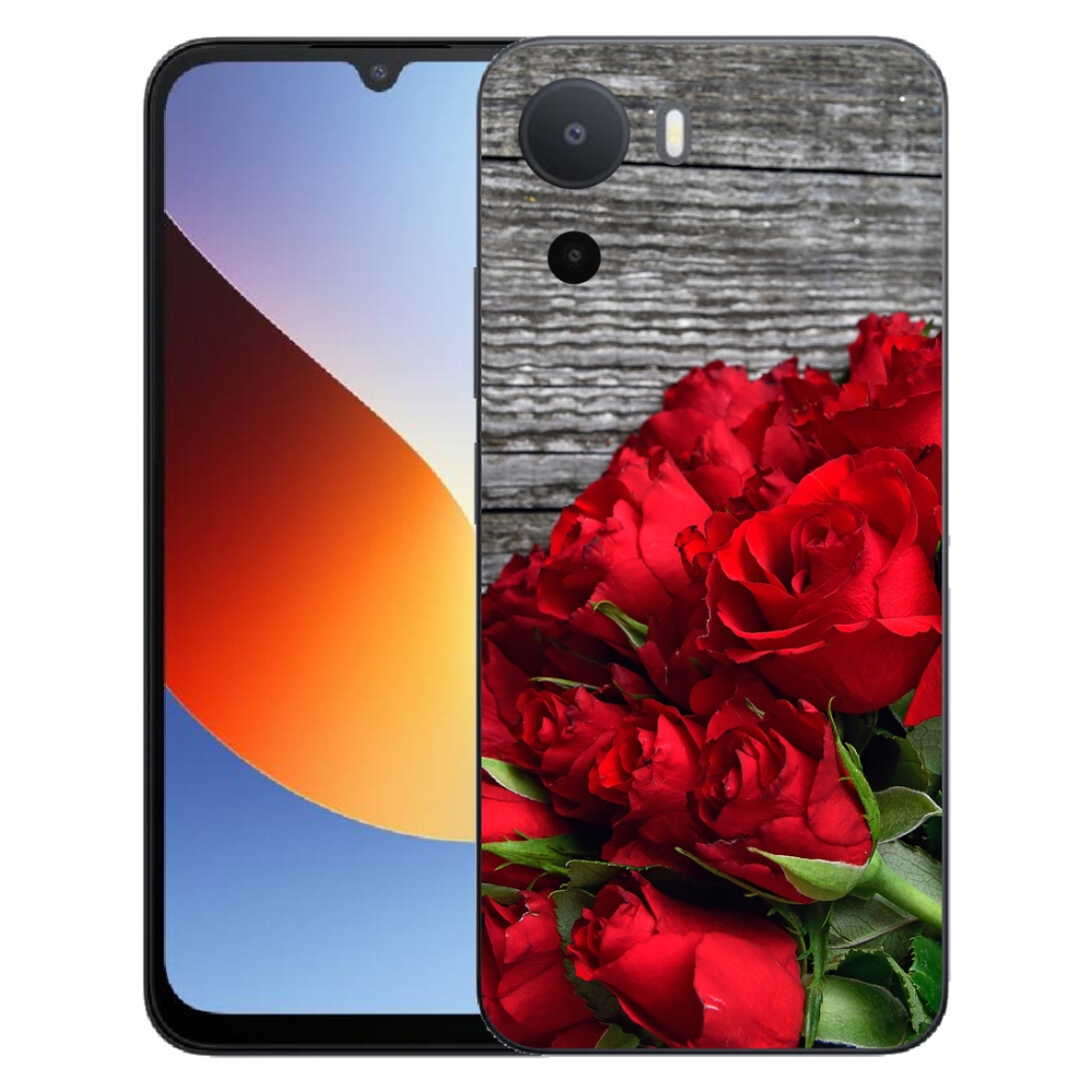 Gélový kryt mmCase na Xiaomi Redmi A7 Pro - červené ruže