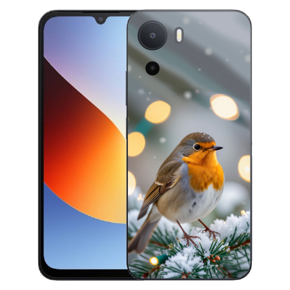 Gélový kryt mmCase na Xiaomi Redmi A7 Pro - červienka v zime