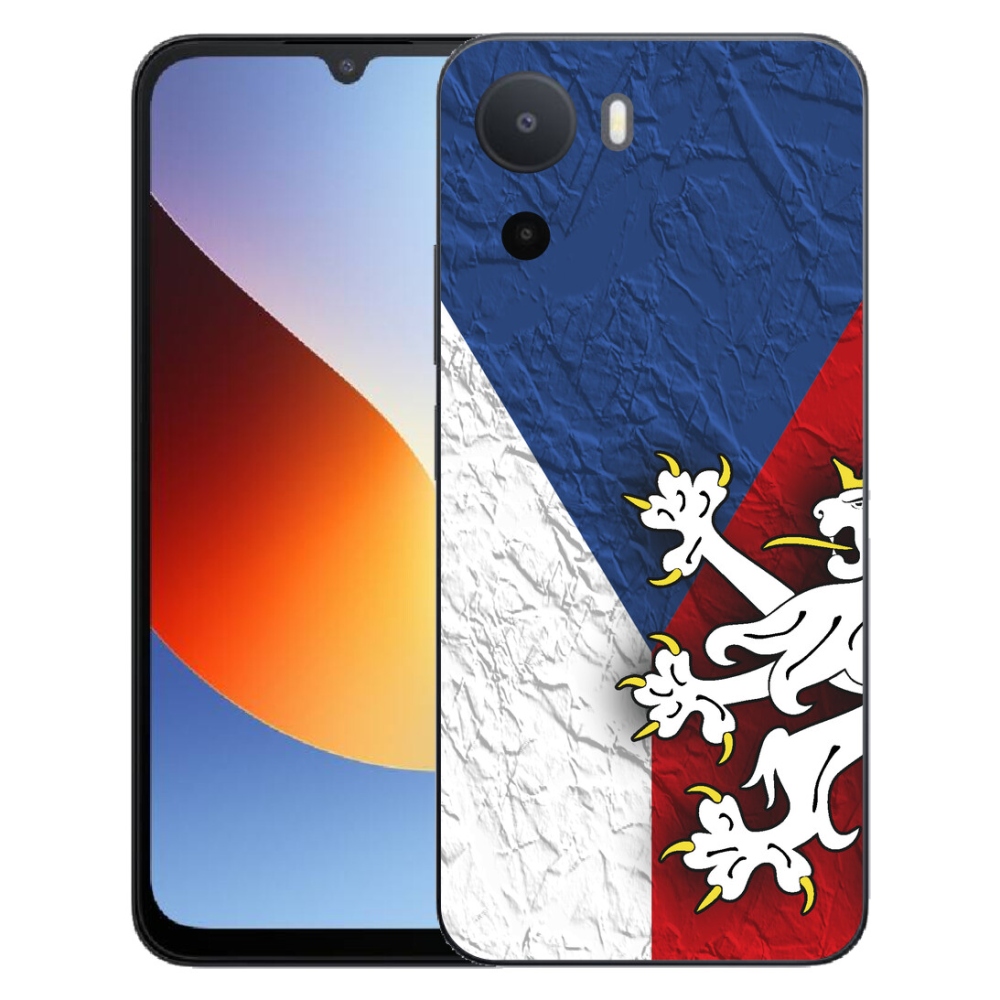 Gélový kryt mmCase na Xiaomi Redmi A7 Pro - česká vlajka 1