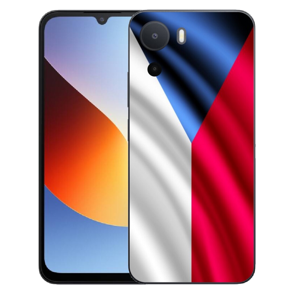 Gélový kryt mmCase na Xiaomi Redmi A7 Pro - česká vlajka