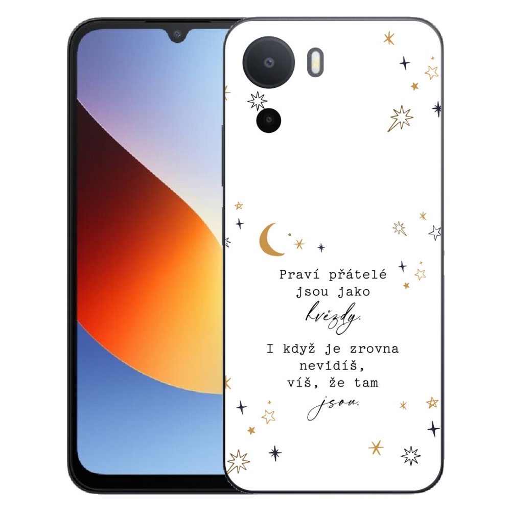 Gélový kryt mmCase na Xiaomi Redmi A7 Pro - citát 6 biele pozadie