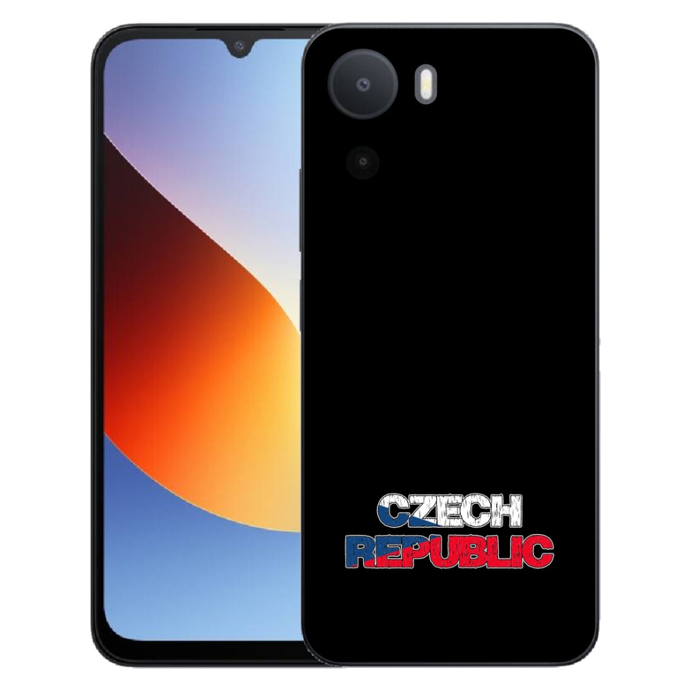 Gélový kryt mmCase na Xiaomi Redmi A7 Pro - Slovak Republic čierne pozadie