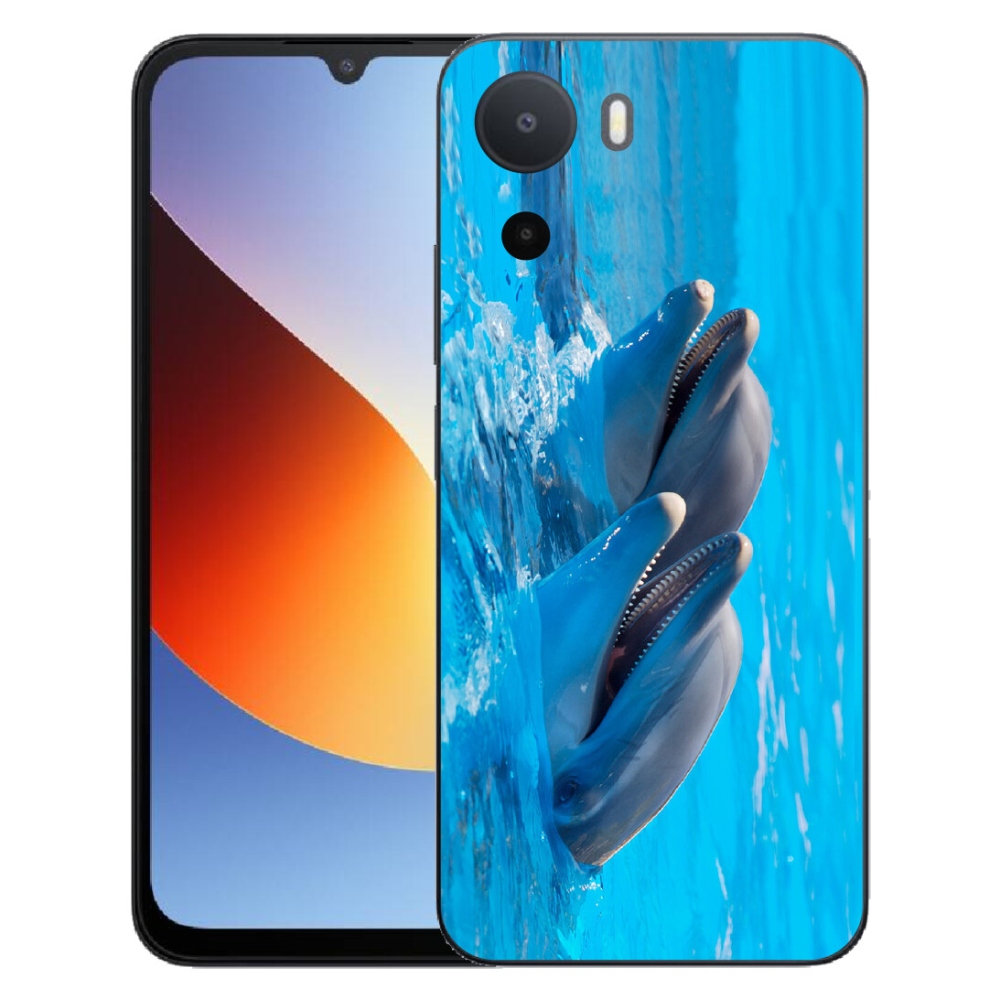 Gélový kryt mmCase na Xiaomi Redmi A7 Pro - delfíny