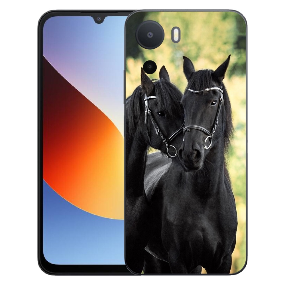 Gélový kryt mmCase na Xiaomi Redmi A7 Pro - dva čierne kone