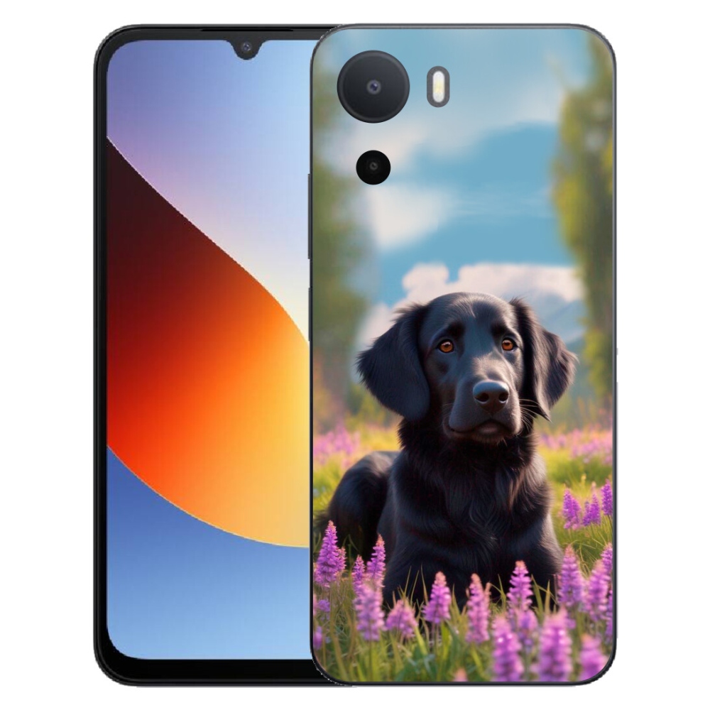 Gélový kryt mmCase na Xiaomi Redmi A7 Pro - elegantný čierny retriever