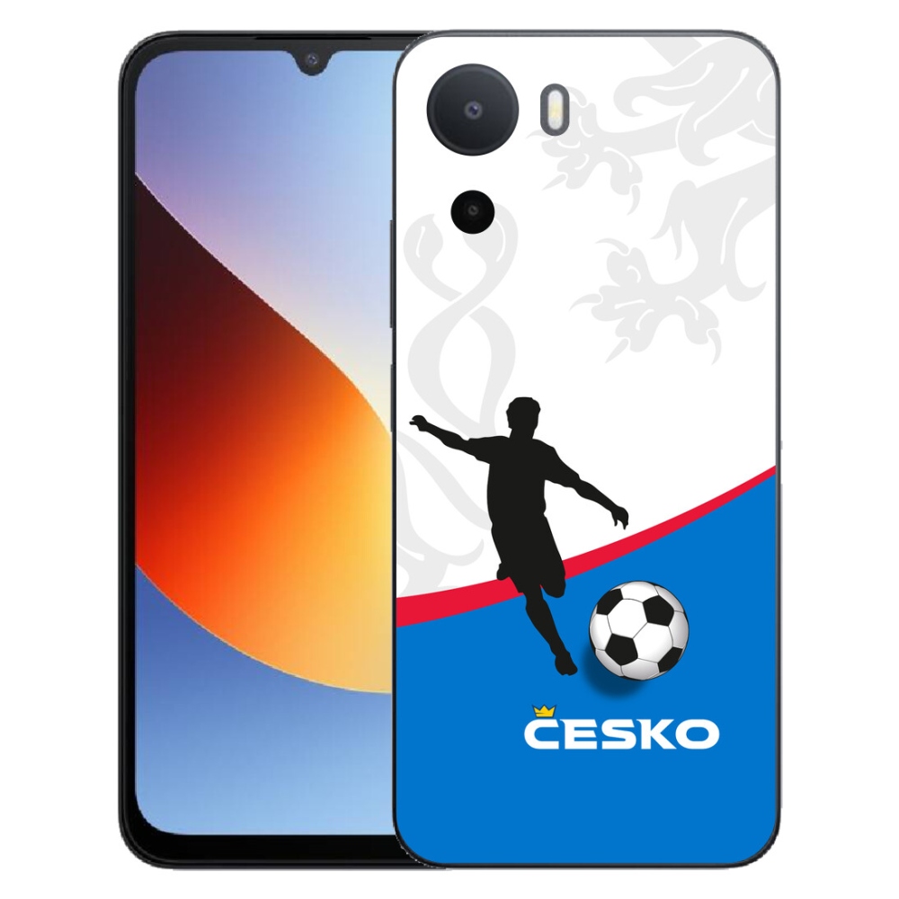 Gélový kryt mmCase na Xiaomi Redmi A7 Pro - futbal Česko 1