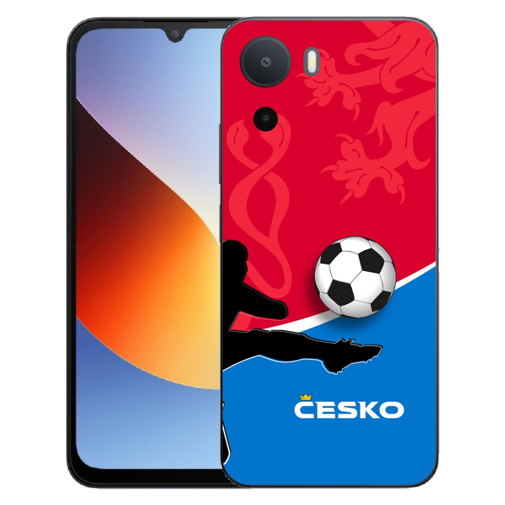 Gélový kryt mmCase na Xiaomi Redmi A7 Pro - futbal Česko 2