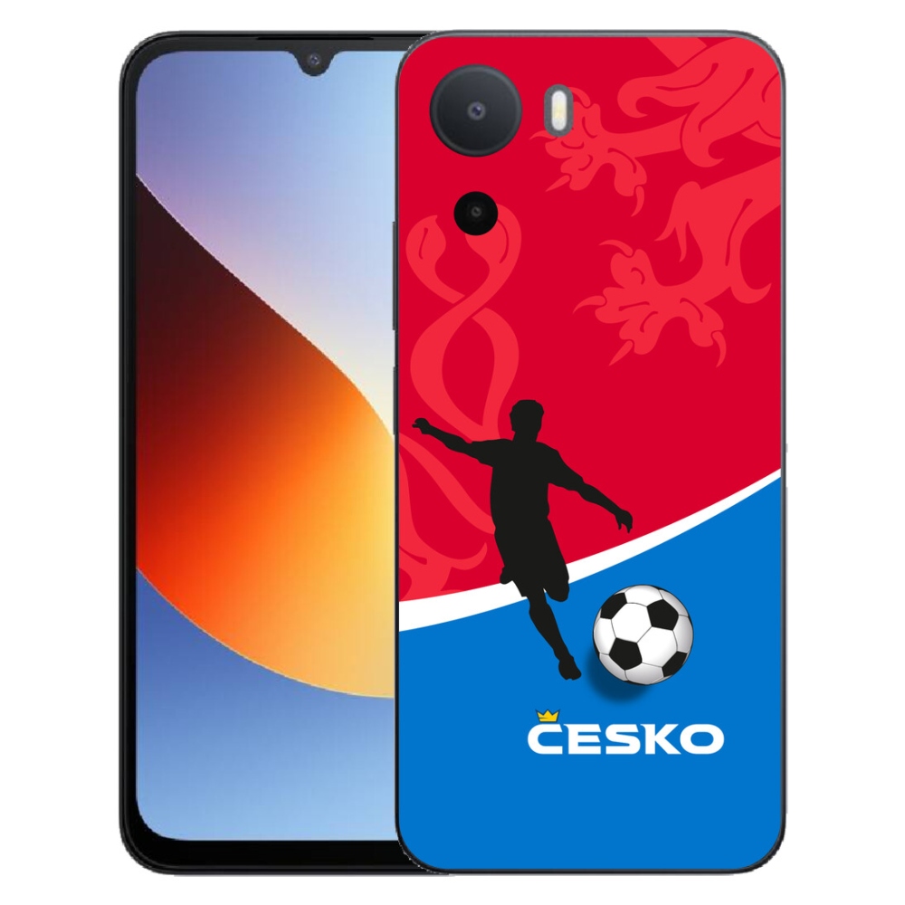 Gélový kryt mmCase na Xiaomi Redmi A7 Pro - futbal Česko