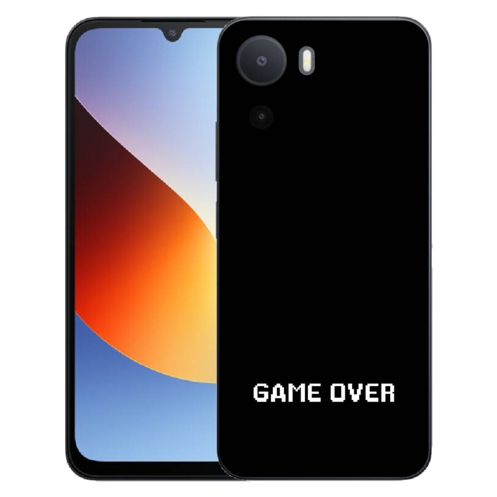 Gélový kryt mmCase na Xiaomi Redmi A7 Pro - game over čierne pozadie