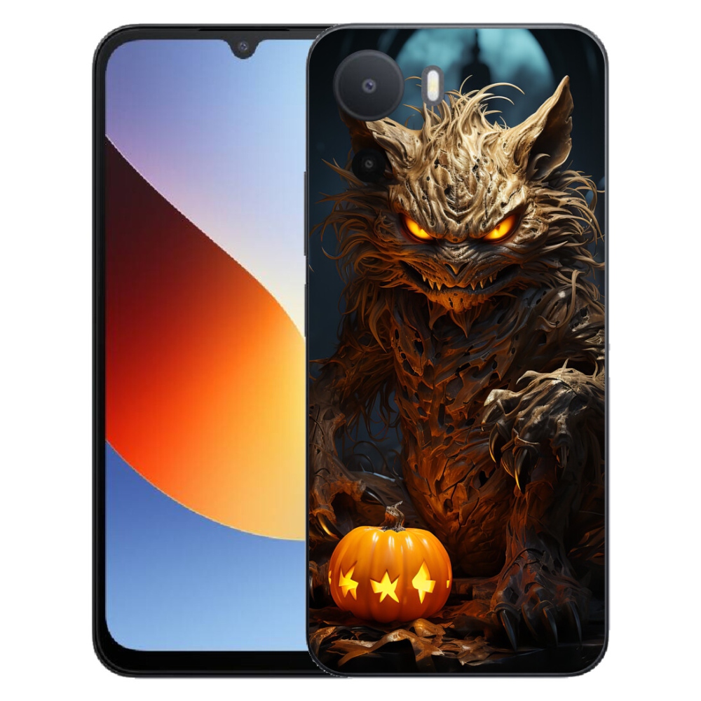 Gélový kryt mmCase na Xiaomi Redmi A7 Pro - halloweenska príšera
