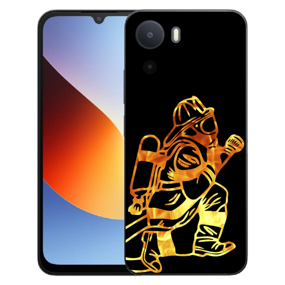 Gélový kryt mmCase na Xiaomi Redmi A7 Pro - hasič 1