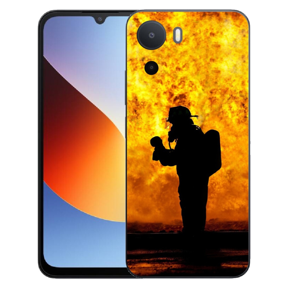 Gélový kryt mmCase na Xiaomi Redmi A7 Pro - hasič