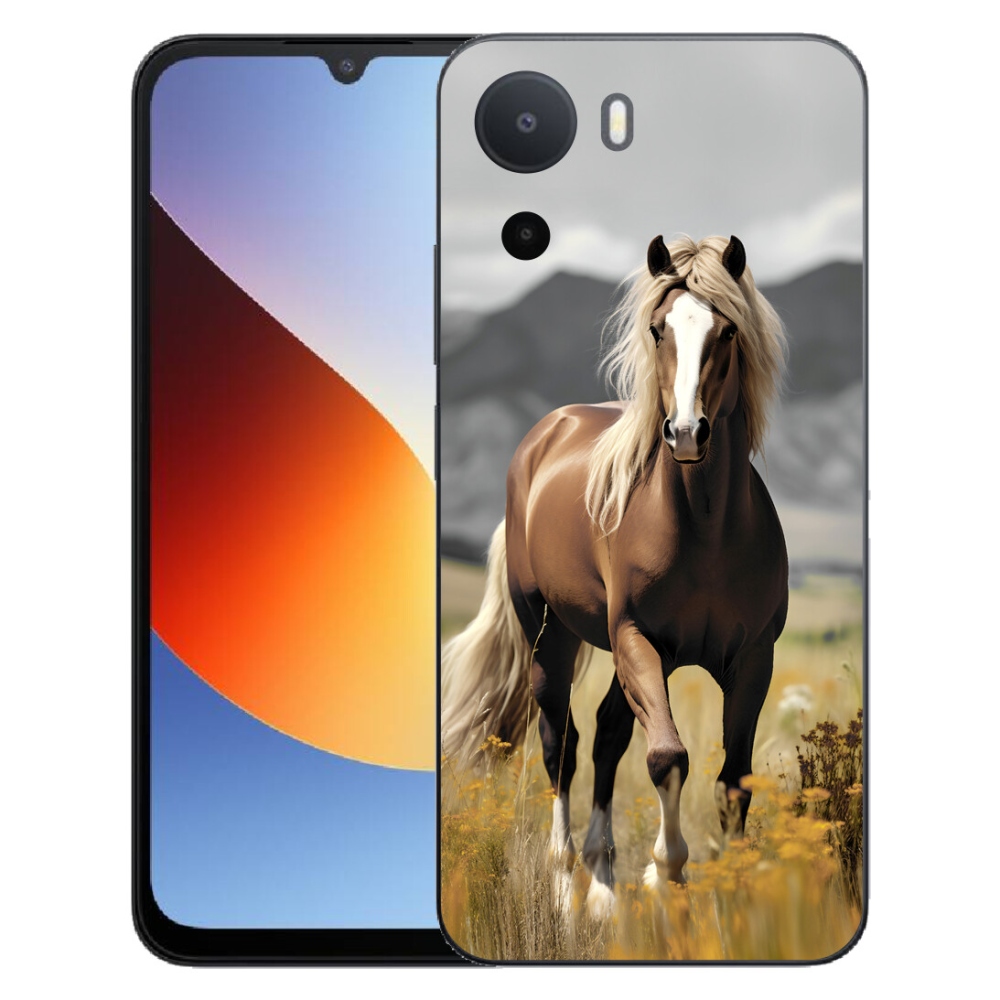 Gélový kryt mmCase na Xiaomi Redmi A7 Pro - hnedý kôň 1