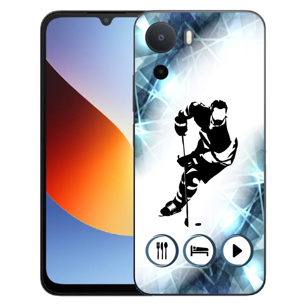 Gélový kryt mmCase na Xiaomi Redmi A7 Pro - hokej 1