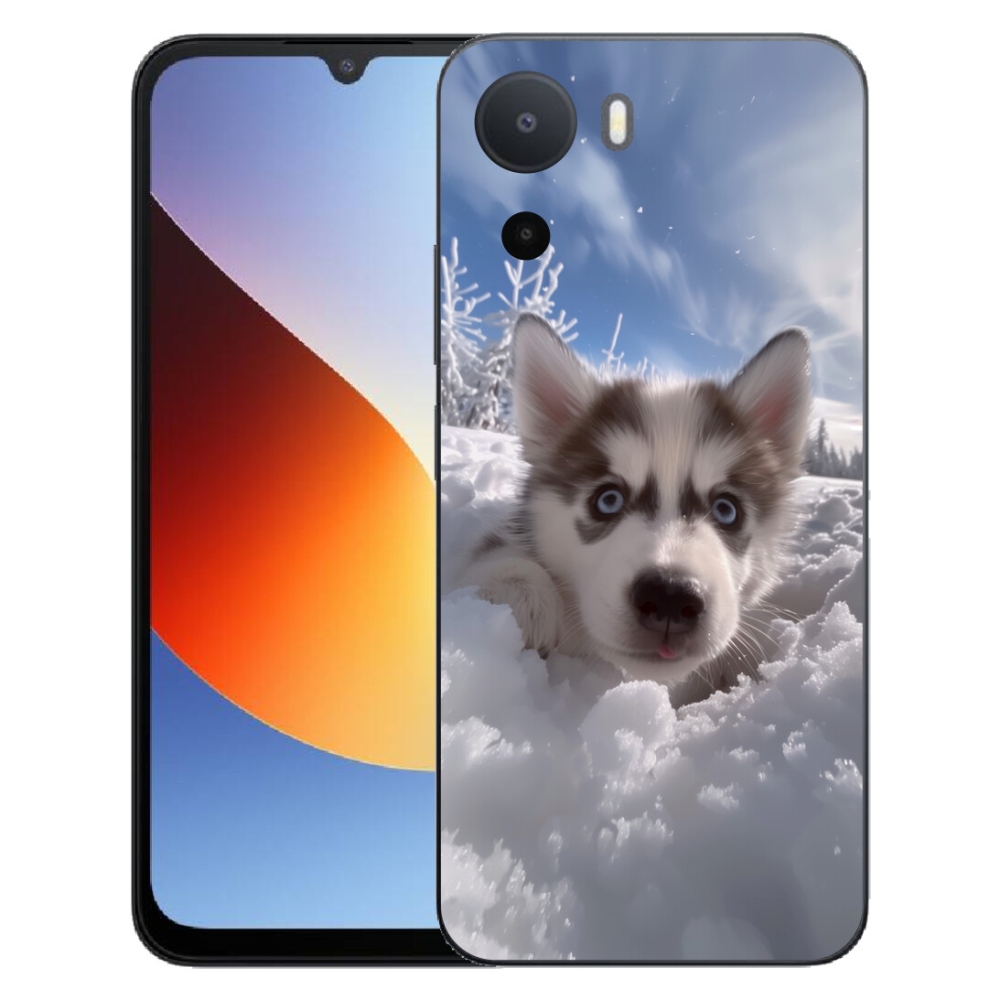 Gélový kryt mmCase na Xiaomi Redmi A7 Pro - husky v snehu