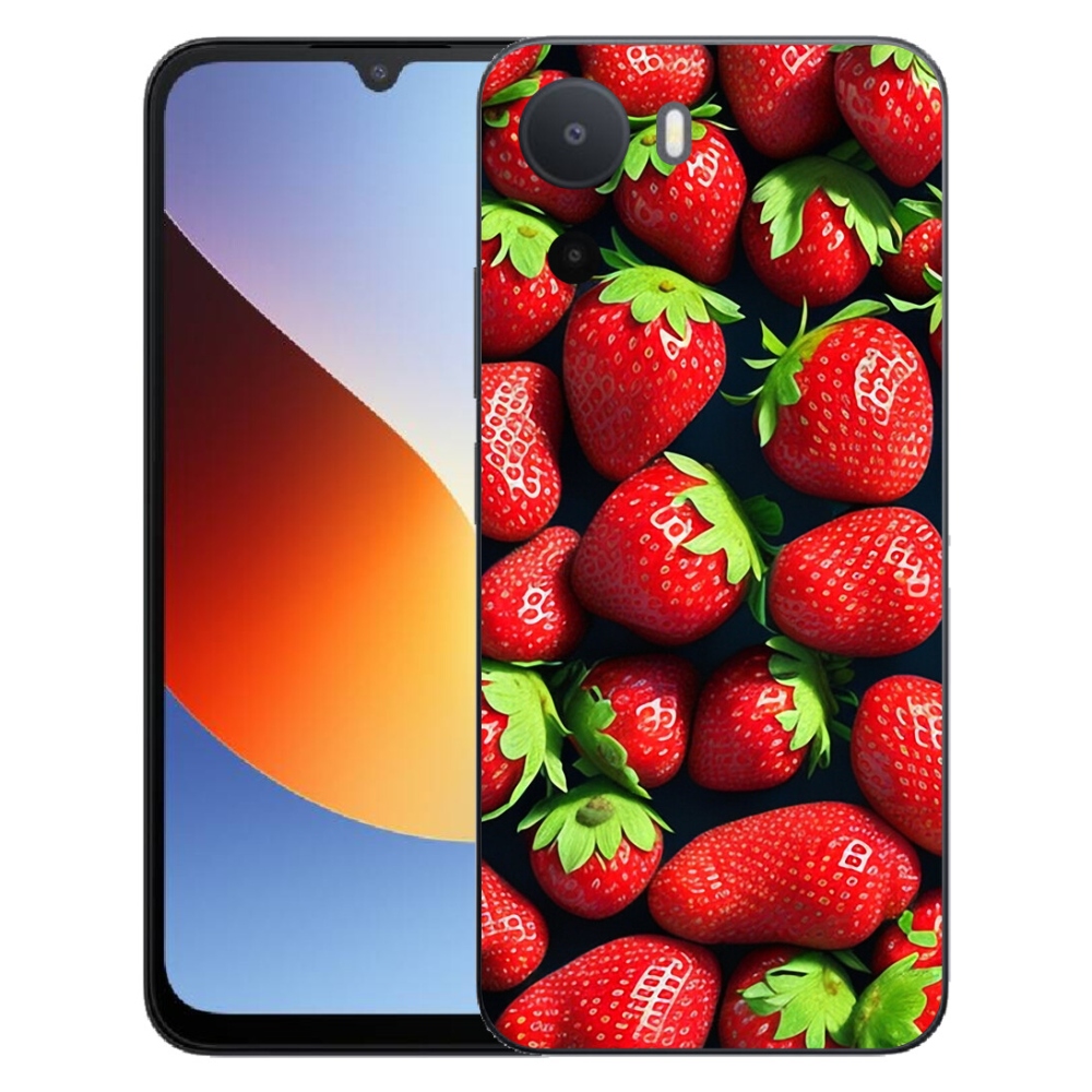 Gélový kryt mmCase na Xiaomi Redmi A7 Pro - jahody