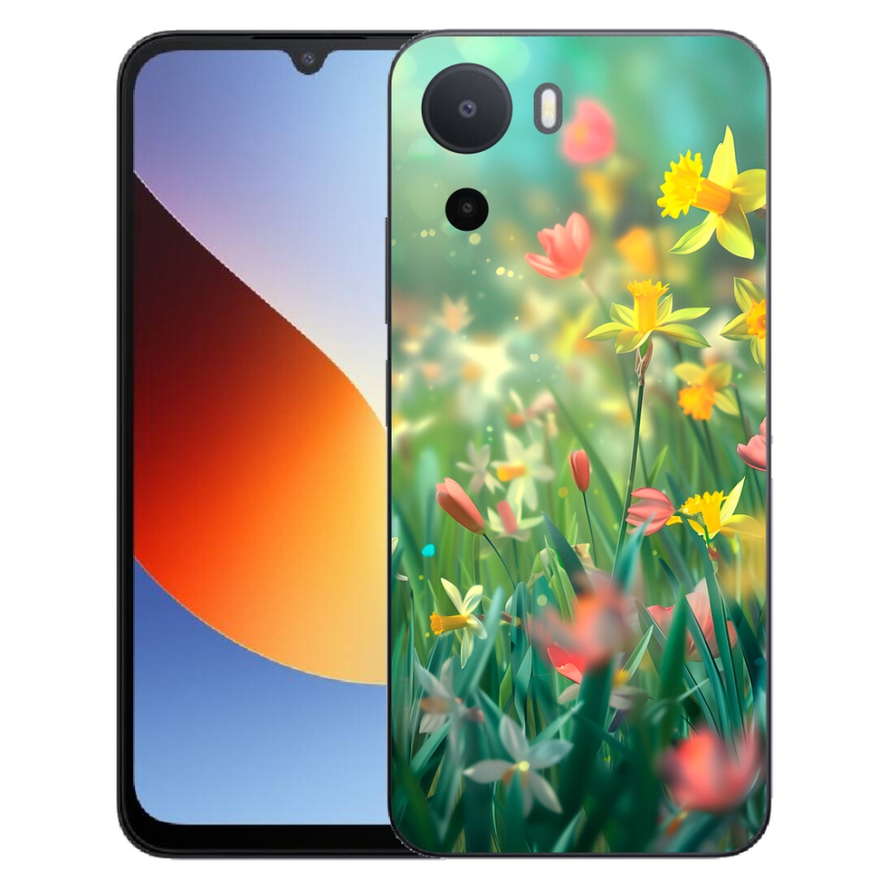 Gélový kryt mmCase na Xiaomi Redmi A7 Pro - jarné kvety