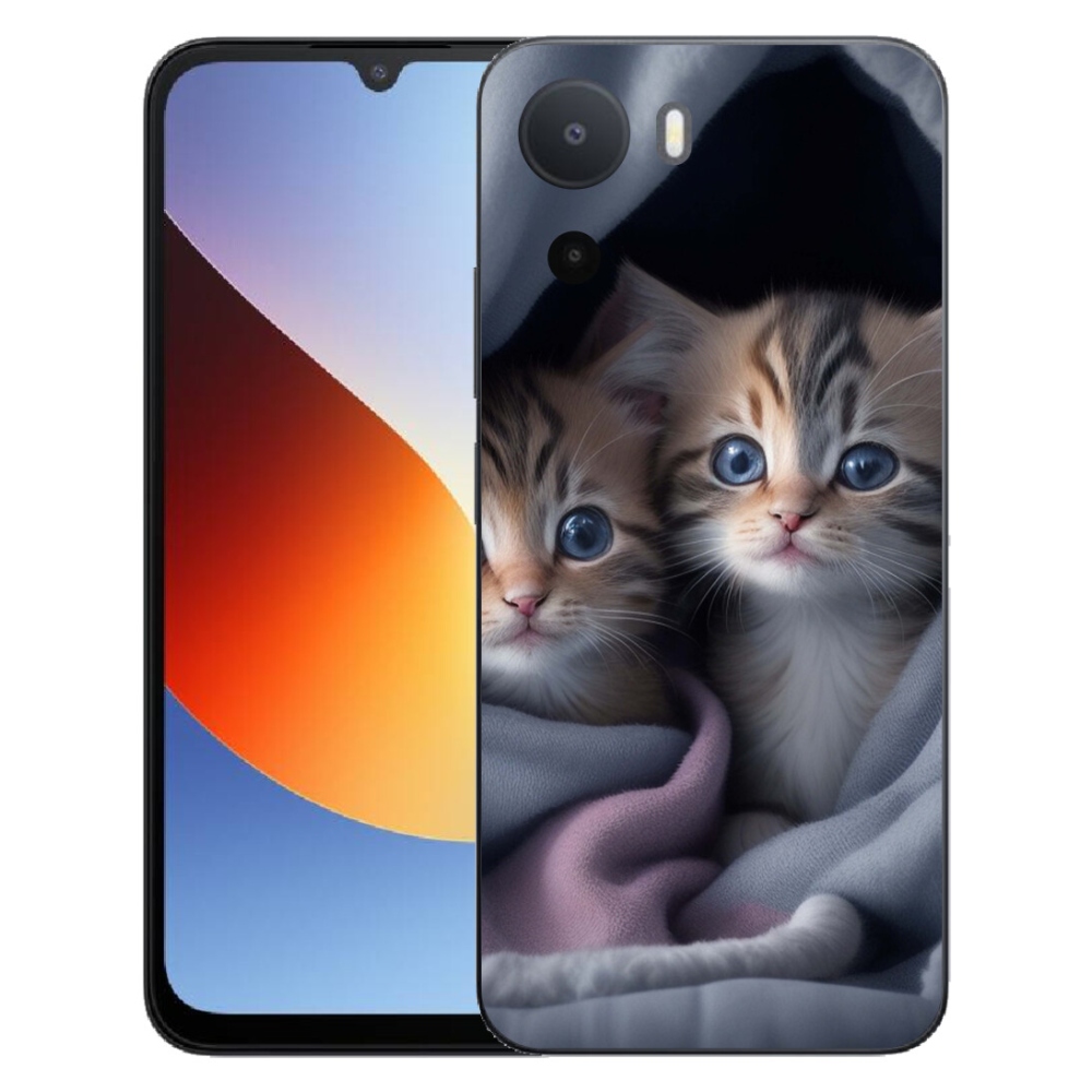 Gélový kryt mmCase na Xiaomi Redmi A7 Pro - mačacie duo 2