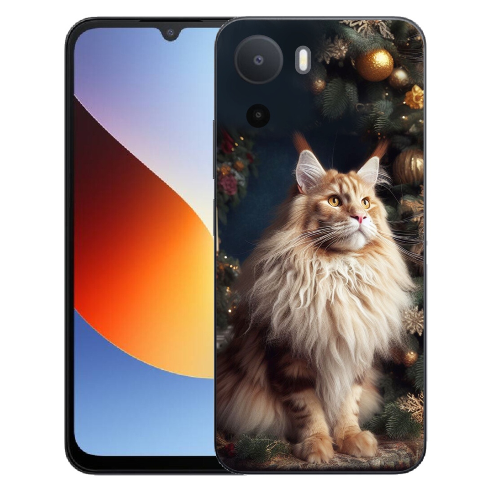 Gélový kryt mmCase na Xiaomi Redmi A7 Pro - mačka pri stromčeku