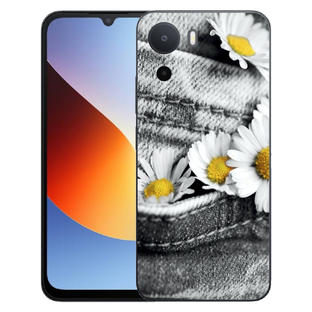 Gélový kryt mmCase na Xiaomi Redmi A7 Pro - margaréty